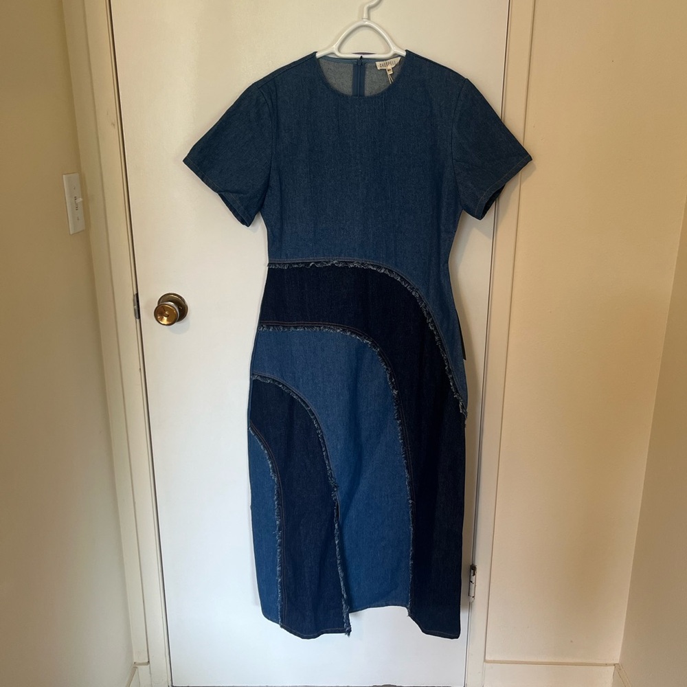Sister Jane (Ghospell) Denim Patchwork Dress
